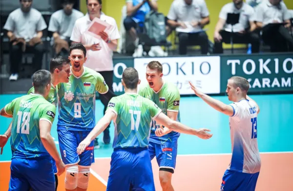 Slovenska moška odbojkarska reprezentanca je tudi na tretji 
tekmi turnirja olimpijskih kvalifikacij zmagala.