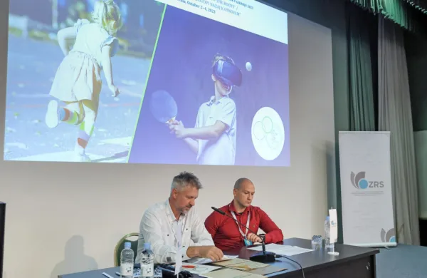 Gibanje otrok je v središču predavanj in razprav tokratne strokovne konference. 