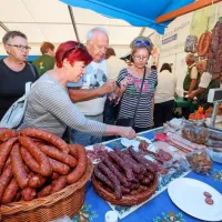 Poku&scaron;ine domačih dobrot tudi letos krojile Dneve kmetijstva (FOTO)