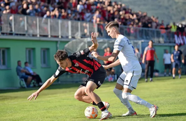 Dvoboj v Ajdovščini so pospremili številni navijači. 
