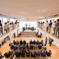 Prenovljeni narodni dom v Trstu bodo po več kot stotih letih lahko 
uporabljale slovenske manjšinske organizacije.