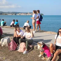 (FOTO) Dobrodelni tek od Izole do Kopra in nazaj