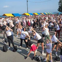 (FOTO) Dobrodelni tek od Izole do Kopra in nazaj