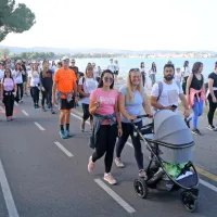 (FOTO) Dobrodelni tek od Izole do Kopra in nazaj