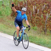 (FOTO) Deseti kolesarski maraton u&scaron;el dežju