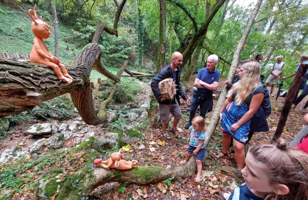 Park Pečno ima od sobote tudi devet varuhov gozda