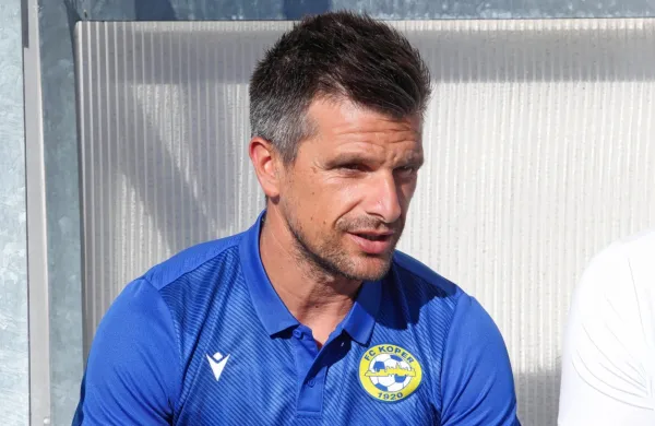 Zoran Zeljković  z Bonifike odhaja k Olimpiji.