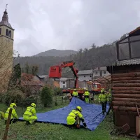 Gasilci PGD Kobarid so imeli polne roke dela.