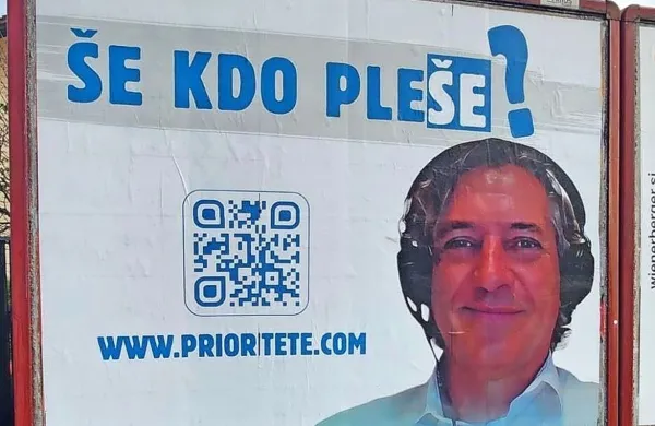 V Svobodi so zaradi plakatne akcije, v kateri je SDS uporabila 
grafično podobo Svobode in fotografijo predsednika stranke 
Roberta Goloba.