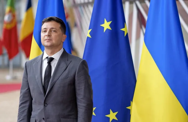 Ukrajinski predsednik Volodimir Zelenski