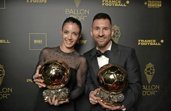 Lionelu Messiju osma zlata žoga, Aitani Bonmati prva