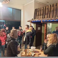 Martinovanje na Brjah: najprej v vinske kleti, nato &scaron;e v &scaron;otor (FOTO)