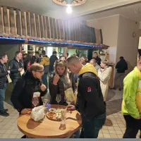 Martinovanje na Brjah: najprej v vinske kleti, nato &scaron;e v &scaron;otor (FOTO)