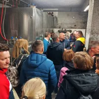 Martinovanje na Brjah: najprej v vinske kleti, nato &scaron;e v &scaron;otor (FOTO)