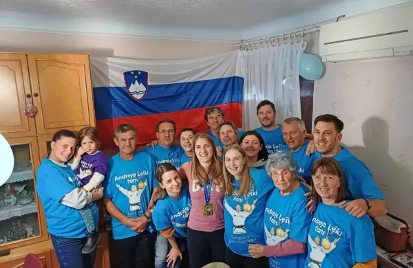 Koprčanka Andreja Le&scaron;ki z zlato medaljo: najlep&scaron;e je doma