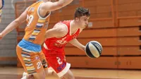 Sežanec Filip Mugoša (desno) je bil s 27 točkami prvi strelec 
zadnjega kroga  v drugi SKL.