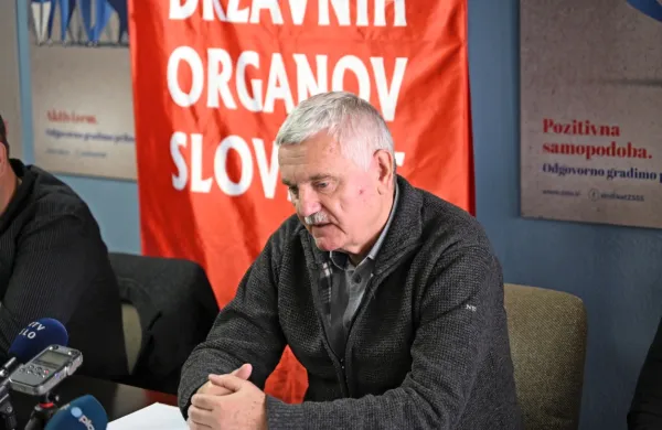 Predsednik Sindikata državnih organov Frančišek Verk
