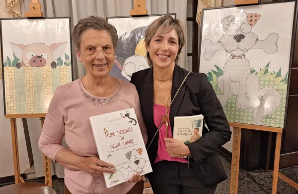 Nelda Štok - Vojska in ilustratorka Karin Berce