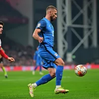 Slovenski nogometa&scaron;i izgubili na Danskem, o EP bo odločal ponedeljek (FOTO)