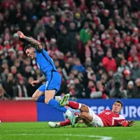 Slovenski nogometa&scaron;i izgubili na Danskem, o EP bo odločal ponedeljek (FOTO)