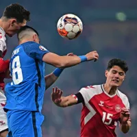 Slovenski nogometa&scaron;i izgubili na Danskem, o EP bo odločal ponedeljek (FOTO)