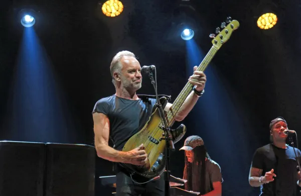 Sting se je v Ljubljani ustavil že večkrat, leta 2019 (na fotografiji) in 
leta 2011.