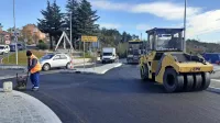 Potem ko so rok za dokončanje del večkrat prestavili, se zdaj  
gradnja krožišča na Kozini vendarle bliža koncu.