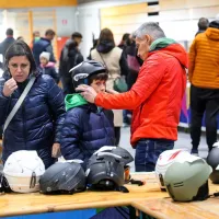 Gneča na smučarskem sejmu v Kopru (FOTO)