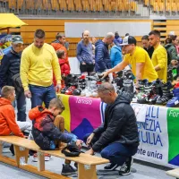 Gneča na smučarskem sejmu v Kopru (FOTO)