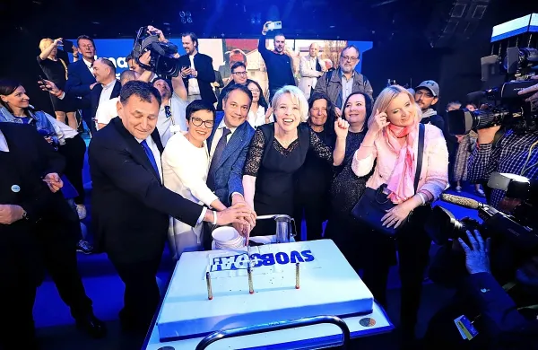 V Svobodi so danes poudarili, da so na parlamentarnih volitvah 
lani dobili mandat za 