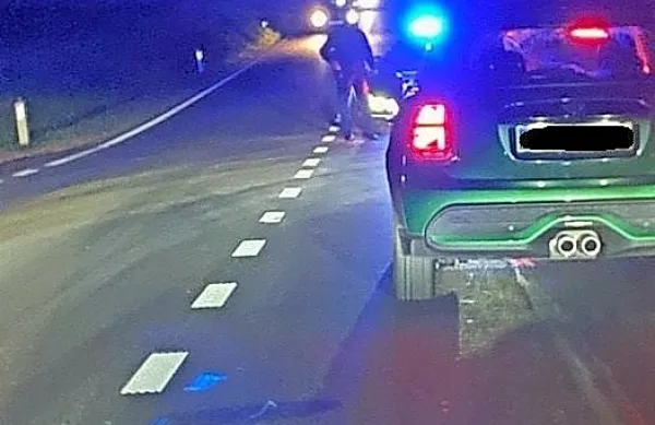 Zaradi nesreče,  ki se  je  v sredo popoldne zgodila  na  cesti  od  
Belvederja  proti  Strunjanu,     so nastajali  zastoji