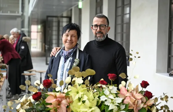 Slovenska florista Sabina Šegula in Peter Ribič bosta tudi letos 
okrasila vatikansko Baziliko svetega Petra.