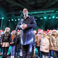 Tudi v Kopru so zasvetile praznične luči (FOTO)