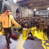 Tudi v Kopru so zasvetile praznične luči (FOTO)