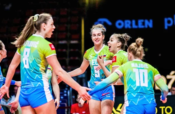 Slovenski odbojkarski reprezentanci je uspel preboj med elito.