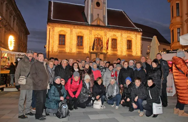 Obvezna skupinska fotografija  v Varaždinu