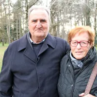 Libero Tuljak iz Šalare pri Kopru je bil na izletu skupaj z ženo Marielo.