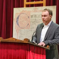 Predstavili faksimile rokopisa koprskega statuta iz leta 1423 (FOTO)