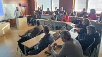 Glavne cilje projekta Karst-safe so predstavili na sedežu Zavoda za gasilno in reševalno službo Sežana.   