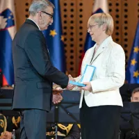 Medaljo za zasluge je dobil tudi poveljnik civilne zaščite Srečko 
Šestan.