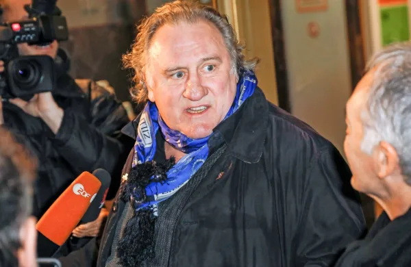 Igralec Gerard Depardieu 