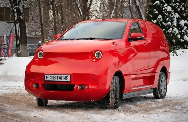To je koncept novega ruskega električnega avtomobila