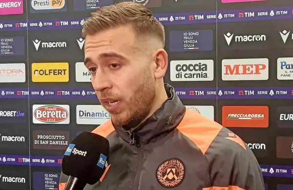 Sandi Lovrić je imel vidno vlogo ob zmagi Udineseja na zadnji 
tekmi v letu 2023.