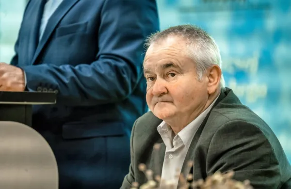 Predsednik Sindikata kmetov Slovenije Anton Medved