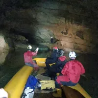 (FOTO + VIDEO) Ogled jame se je za tričlansko družino in dva vodnika nekoliko zavlekel