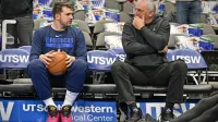 Sin in oče, Luka (levo) in Saša Dončić bosta poslej skupaj tudi v 
reprezentanci.