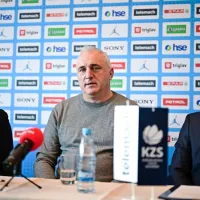 Z leve: predsednik KZS Matej Erjavec, Saša Dončić in generalni 
sekretar Aleš Križnar.