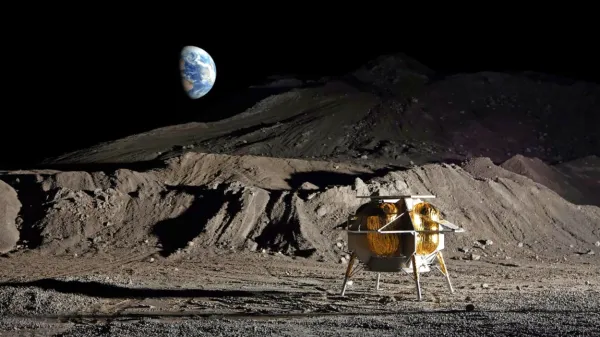 Ameriški lunarni model ni uspel pristati na Luni. Gre za zasebni 
projekt, pri katerem ameriška vesoljska agencija Nasa zgolj 
sodeluje.