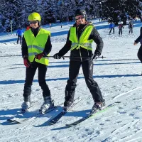 Nepozaben dan na smuči&scaron;ču za slepe in slabovidne (FOTO)