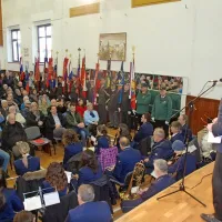 Slavnostni govornik je bil predsednik ZZB NOB Marjan Križman.  